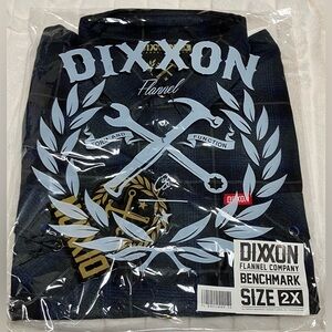 New DIXXON The Benchmark Flannel Mens 2X BNIB